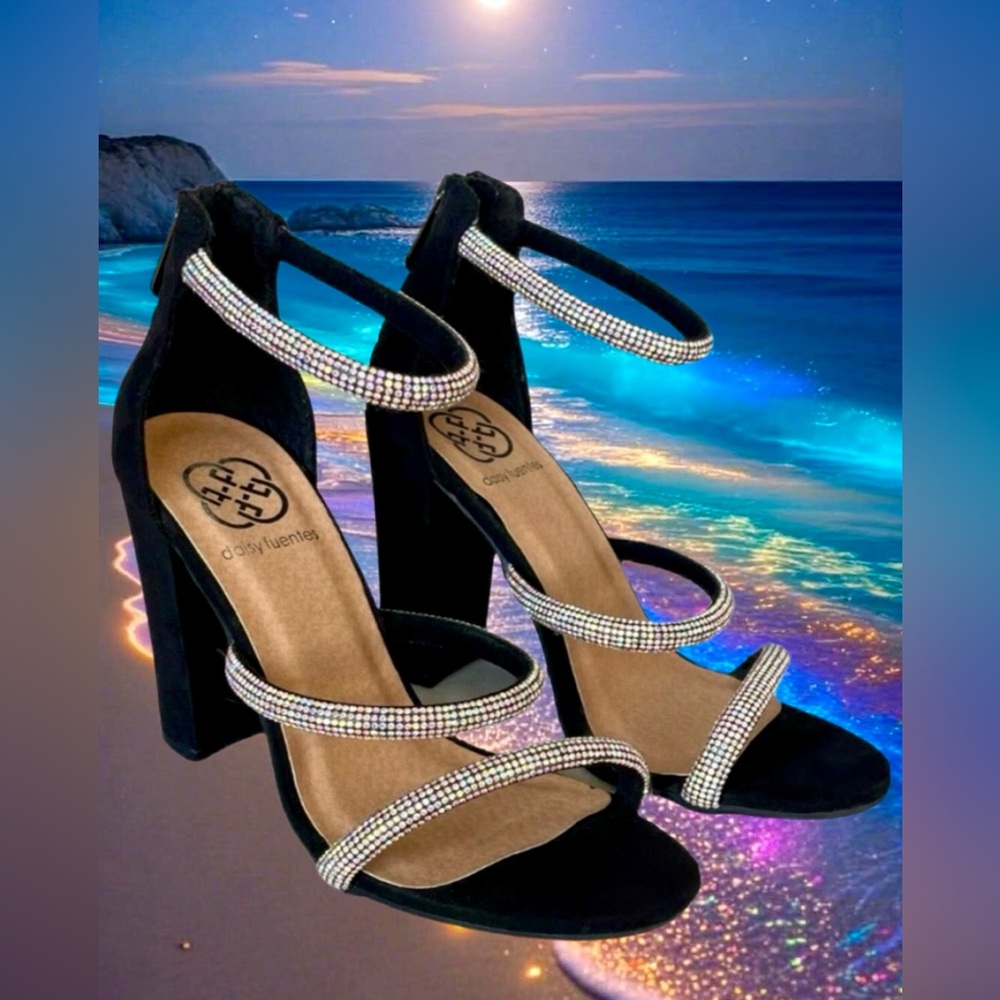Daisy Fuentes SeXy Heels Rava Size 9 - Picture 1 of 16